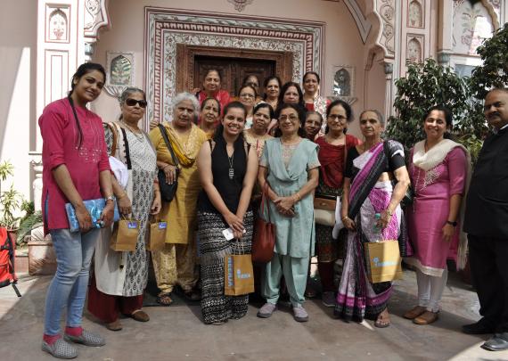Amrut Yatra ladies group visit to Neerja International Inc