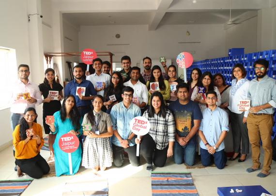 TEDx Organizers spent a day filled with activities of making Blue Pottery at Neerja International Inc. on the event of TEDxGlobalDay2018 held on September 29, 2018.