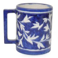 Blue and White Design Neerja Pottery Beer Mug
