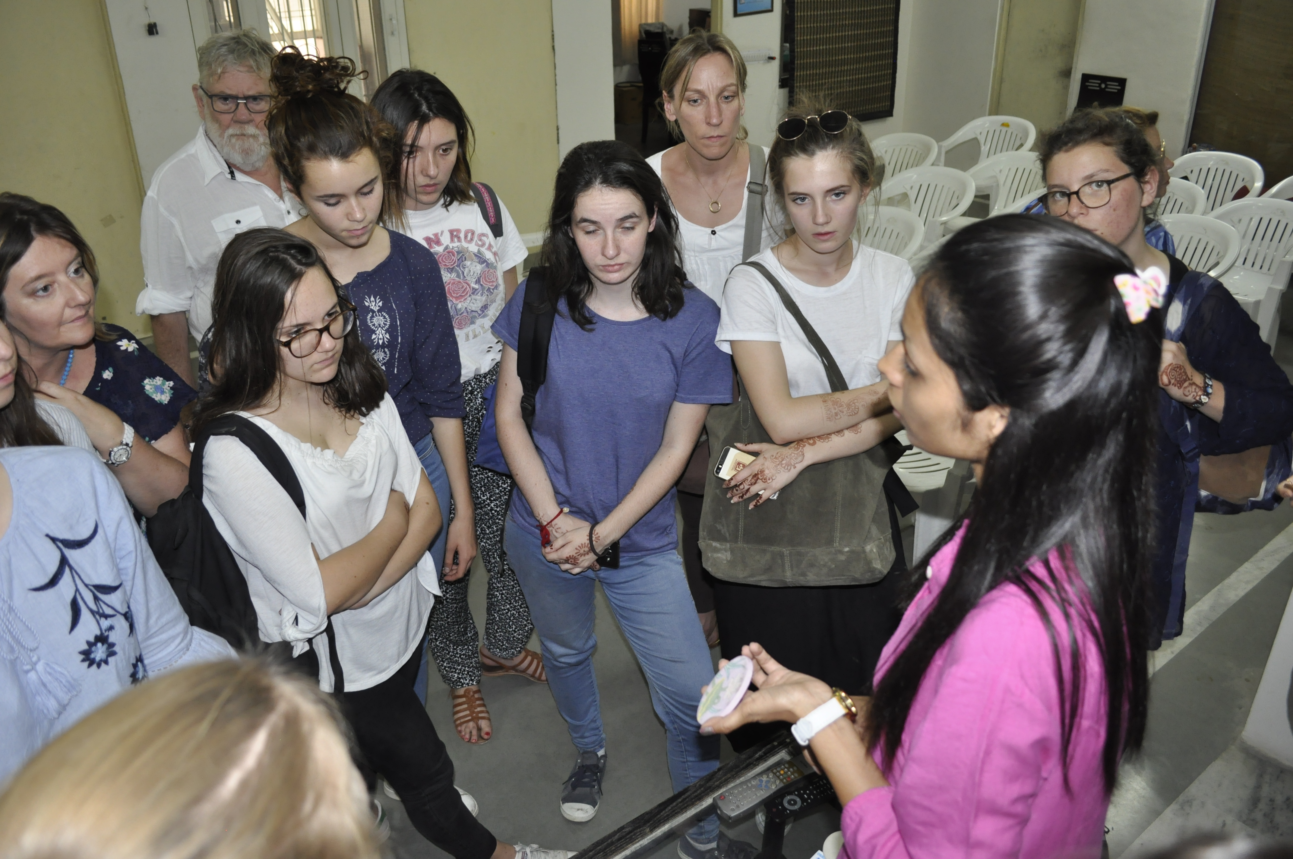 Group picture of students