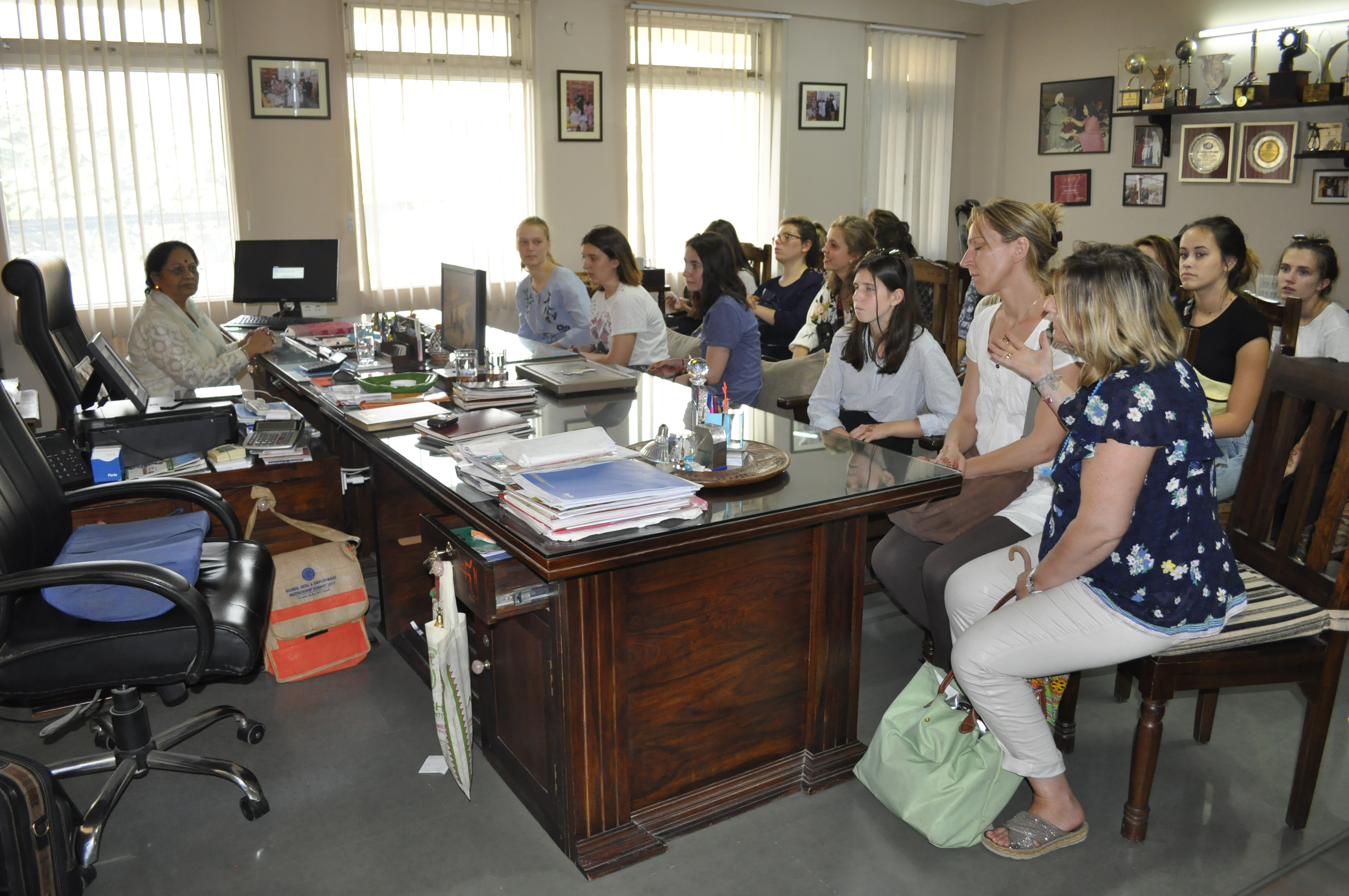 Interactive session with Ma'am Leela Bordia