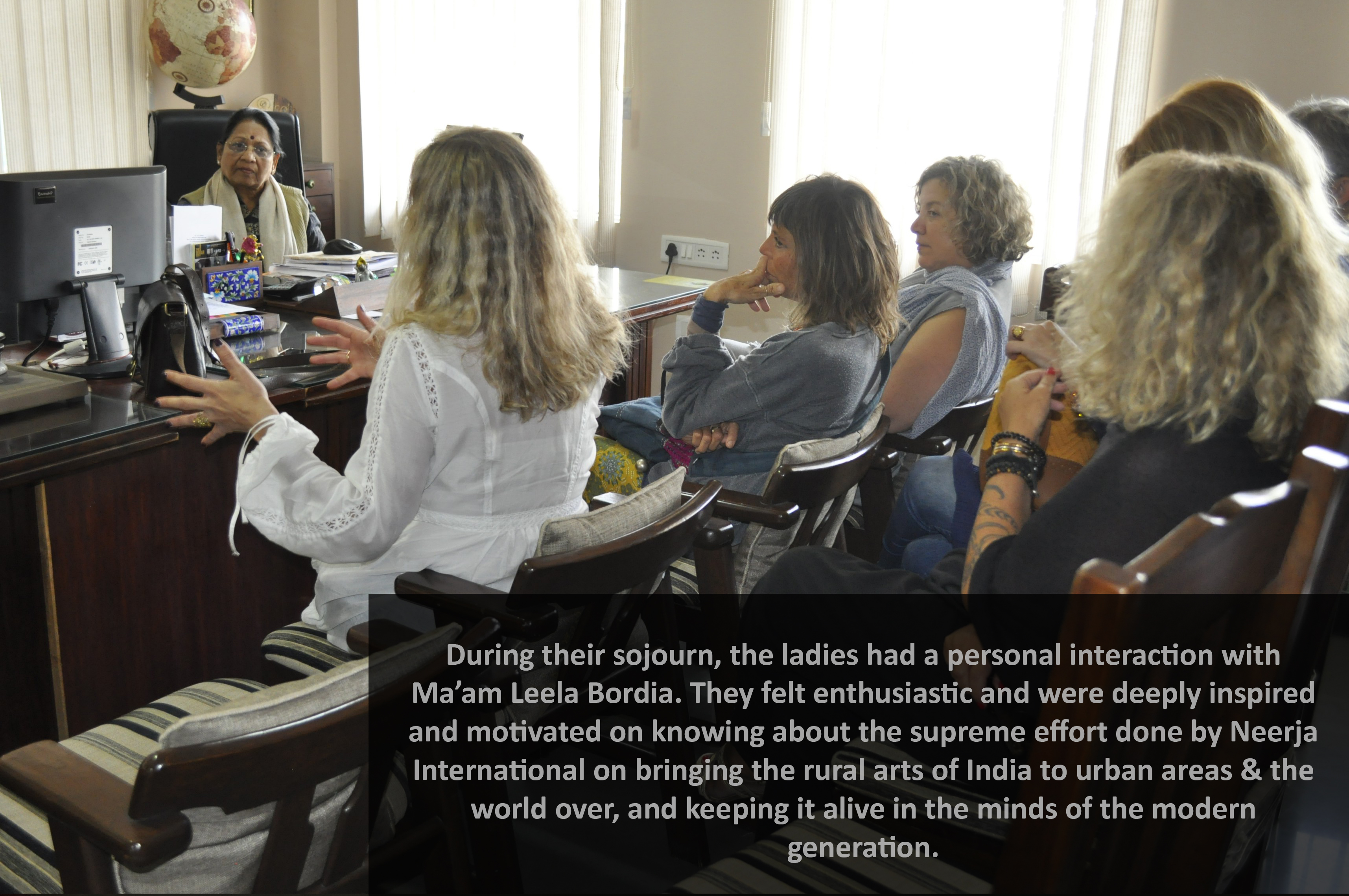 Ladies met up with Leela Ma'am