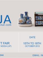 EPCH Gift Fair Autumn 15th to 18th October 2012 - Jaipur Famous Blue Pottery By Neerja