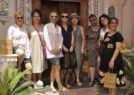 Haya Elfasi group visit to Neerja International Inc