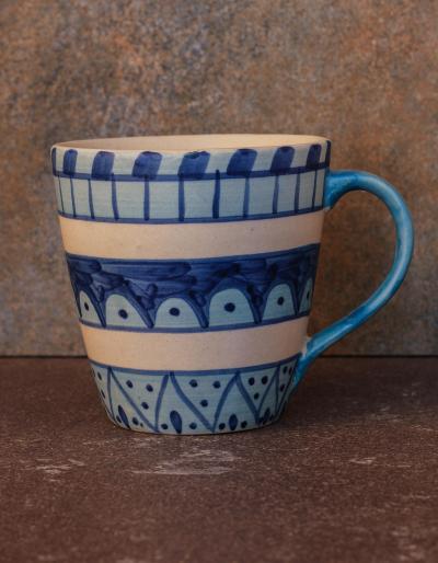 Hand painted Microwave Safe coffee Mug