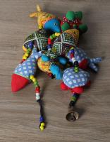 HANDMADE  4 FISH & 4 TURTLE MIX STRING - COTTON CLOTH - MULTI COLOUR