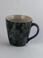 Green Handcrafted Ceramic Tea Mug