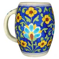 Neerja Floral Print Beer Mug