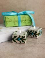 Neerja Blue Pottery Tea Light Holders